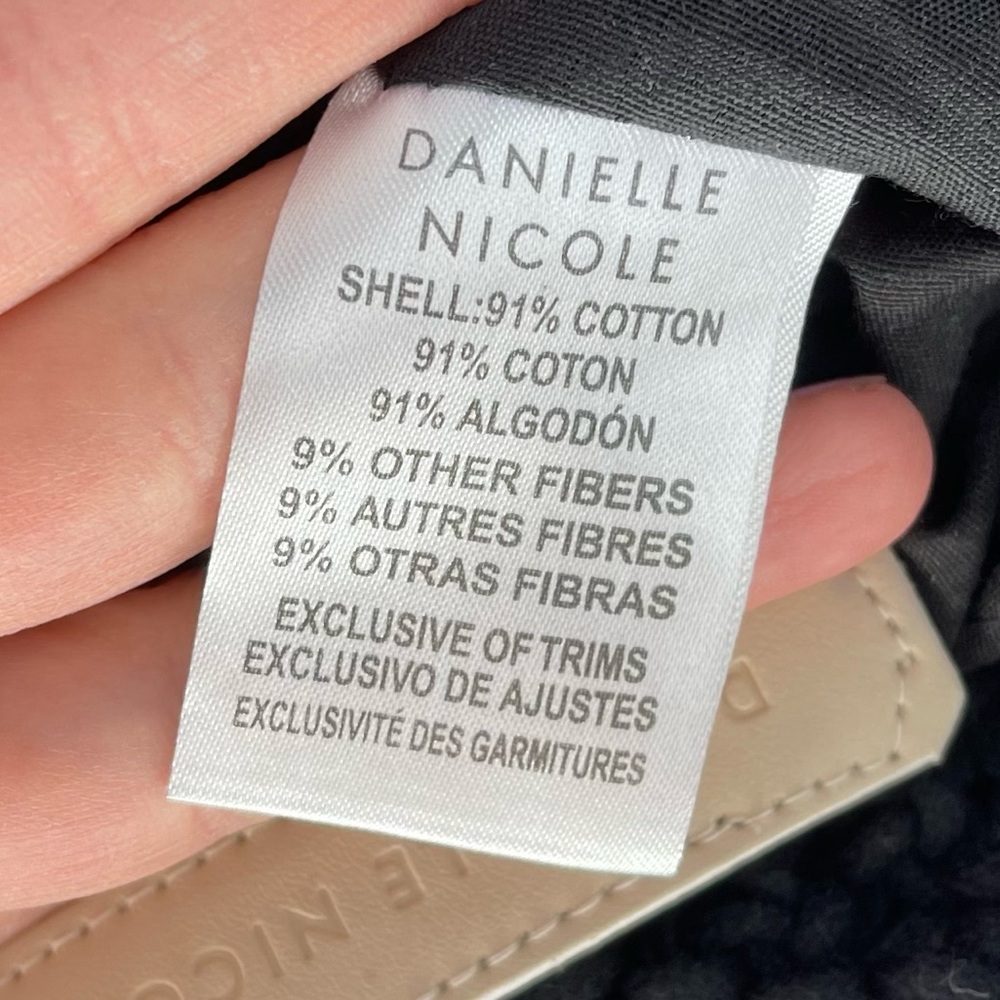 Danielle Nicole Black Macrame Boho Shoulder Bag, … - image 6